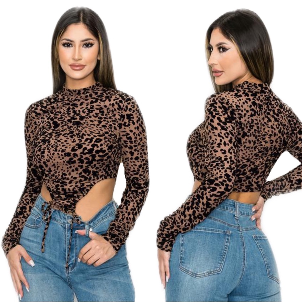 Animal Print Top